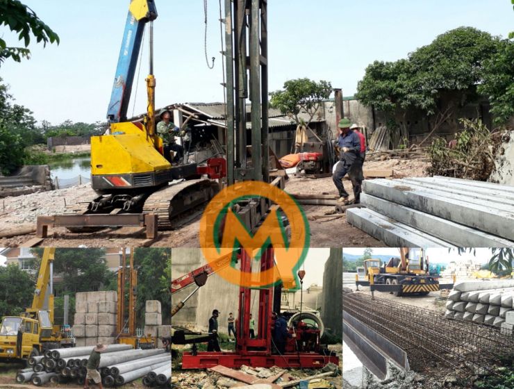Giá Ép Cọc Bê Tông Từ Công Ty HOÀNG ĐIỆP