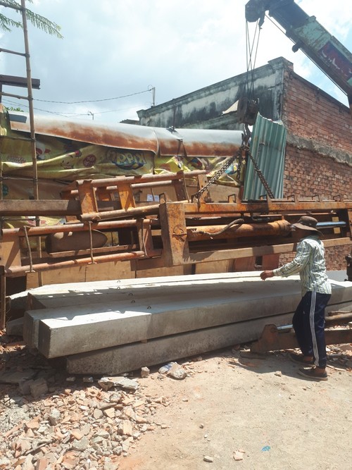 ép cọc bê tông